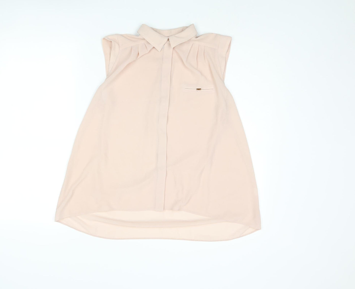 Womens UK Size 10 Dorothy Perkins Pink Camisole Blouse