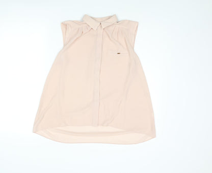 Womens UK Size 10 Dorothy Perkins Pink Camisole Blouse