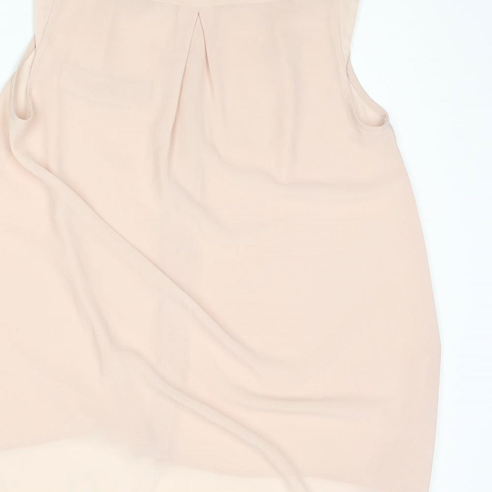 Womens UK Size 10 Dorothy Perkins Pink Camisole Blouse