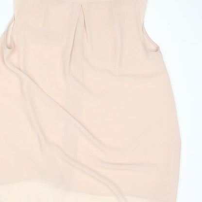Womens UK Size 10 Dorothy Perkins Pink Camisole Blouse