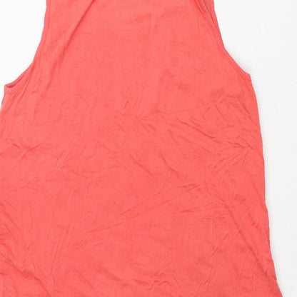 Womens UK Size 12 NEXT Pink Camisole Blouse