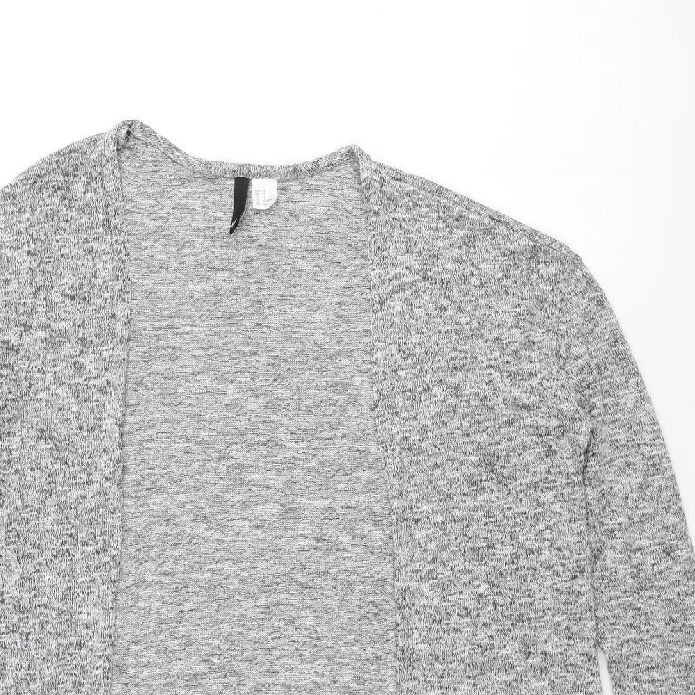 Womens UK Size XS Divided by H&M Grey Cardigan Jumper