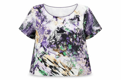 Womens UK Size 16 Gray & Osbourn Multicoloured Basic Blouse