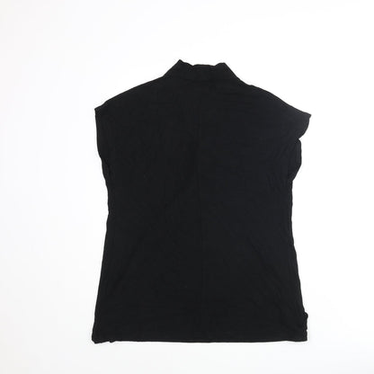 Womens UK Size 12 NEXT Black Basic Blouse