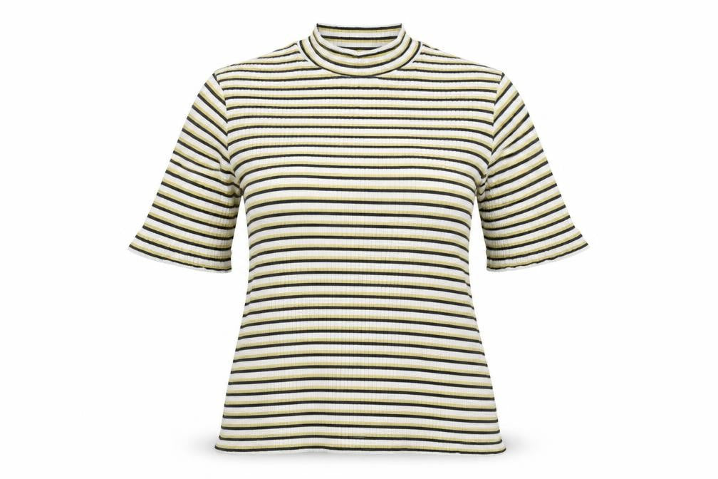 Womens UK Size 12 Marks and Spencer Multicoloured Basic T-Shirt
