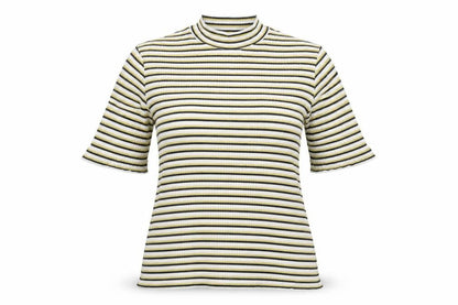 Womens UK Size 12 Marks and Spencer Multicoloured Basic T-Shirt