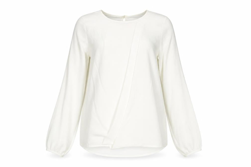 Womens UK Size 6 NEXT Ivory Basic Blouse