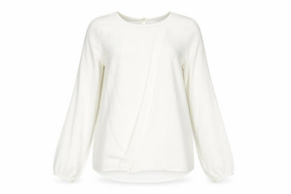 Womens UK Size 6 NEXT Ivory Basic Blouse