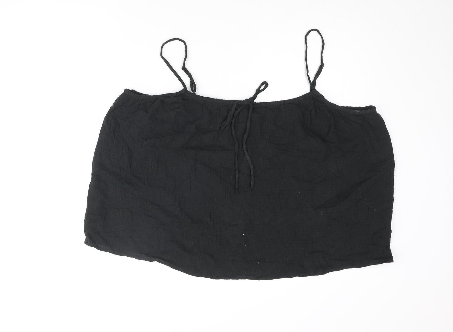 Womens UK Size L H&M Black Camisole Blouse