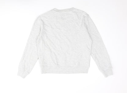 Womens UK Size XS Marks and Spencer Grey Pullover Sweatshirt