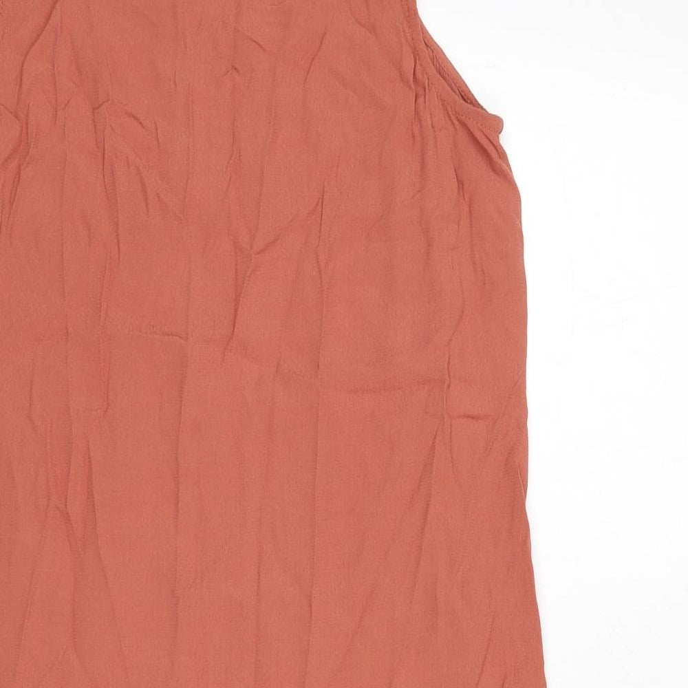 Womens UK Size 6 New Look Pink Tunic Blouse