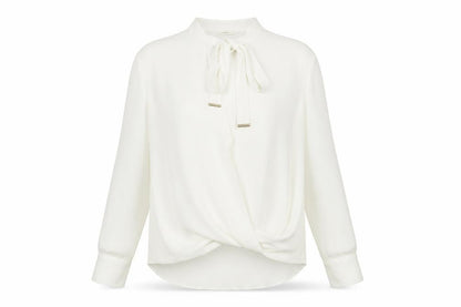 Womens UK Size 8 River Island White Basic Blouse