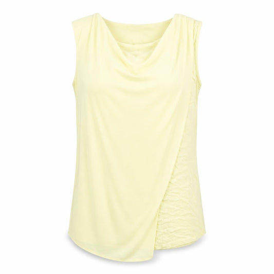 Womens UK Size 10 CC Yellow Basic Tank