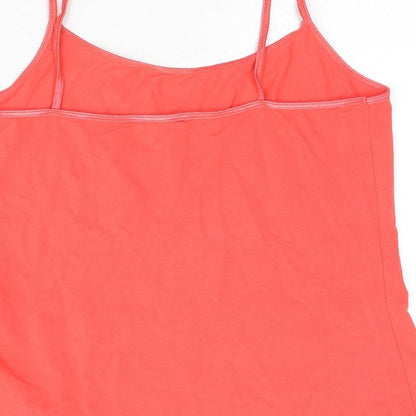 Womens UK Size 14 M&Co Pink Camisole Tank