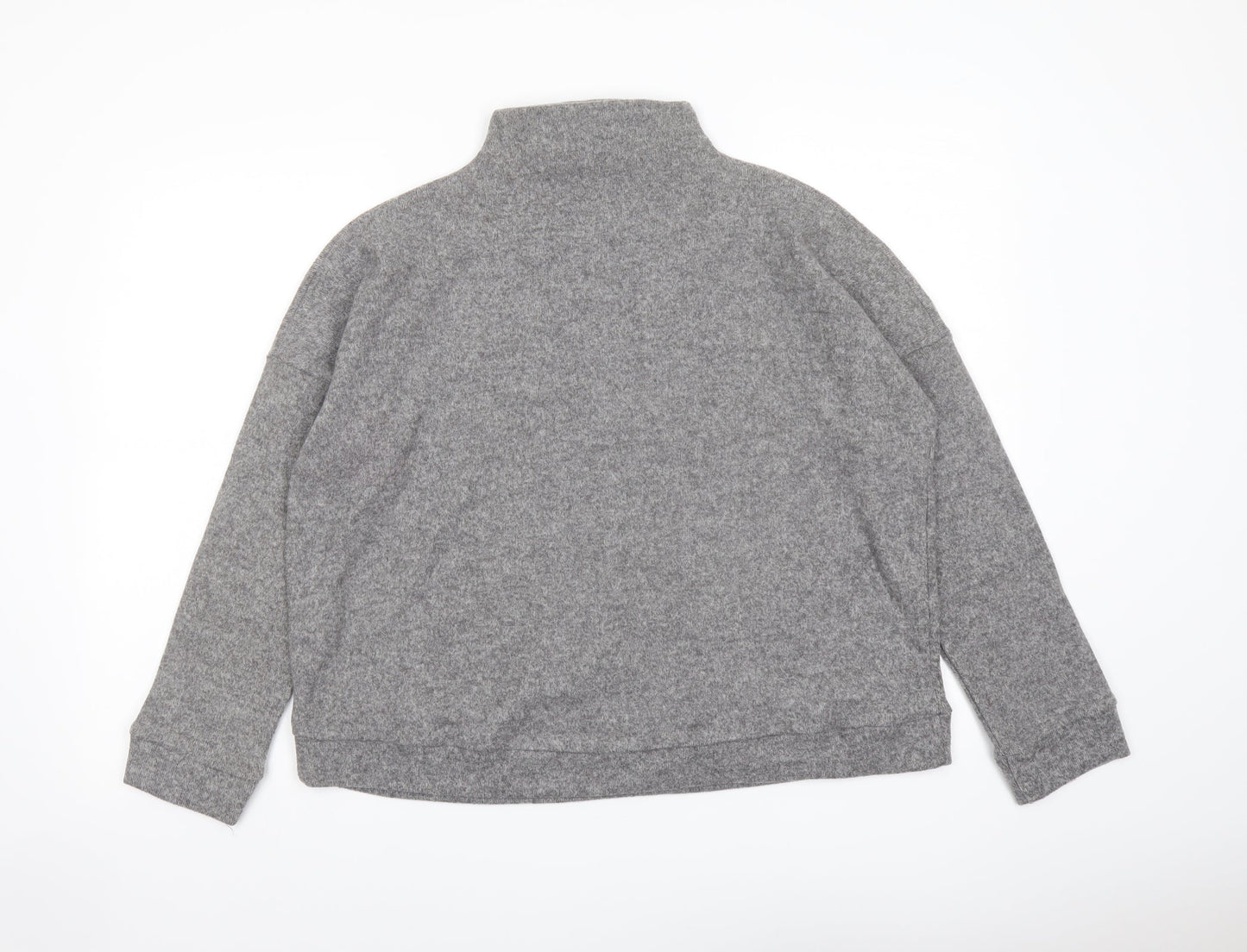 Womens UK Size M New Look Grey Pullover Jumper