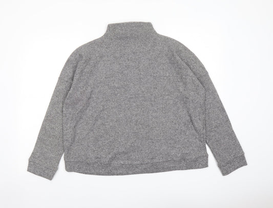 Womens UK Size M New Look Grey Pullover Jumper