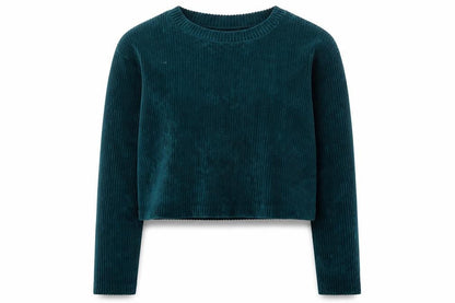 Womens UK Size S Weekday Green Basic Blouse