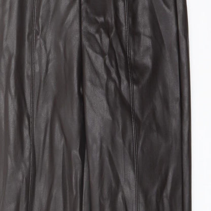 Womens UK Size 8 Marks and Spencer Regular Fit Jegging Brown Trousers