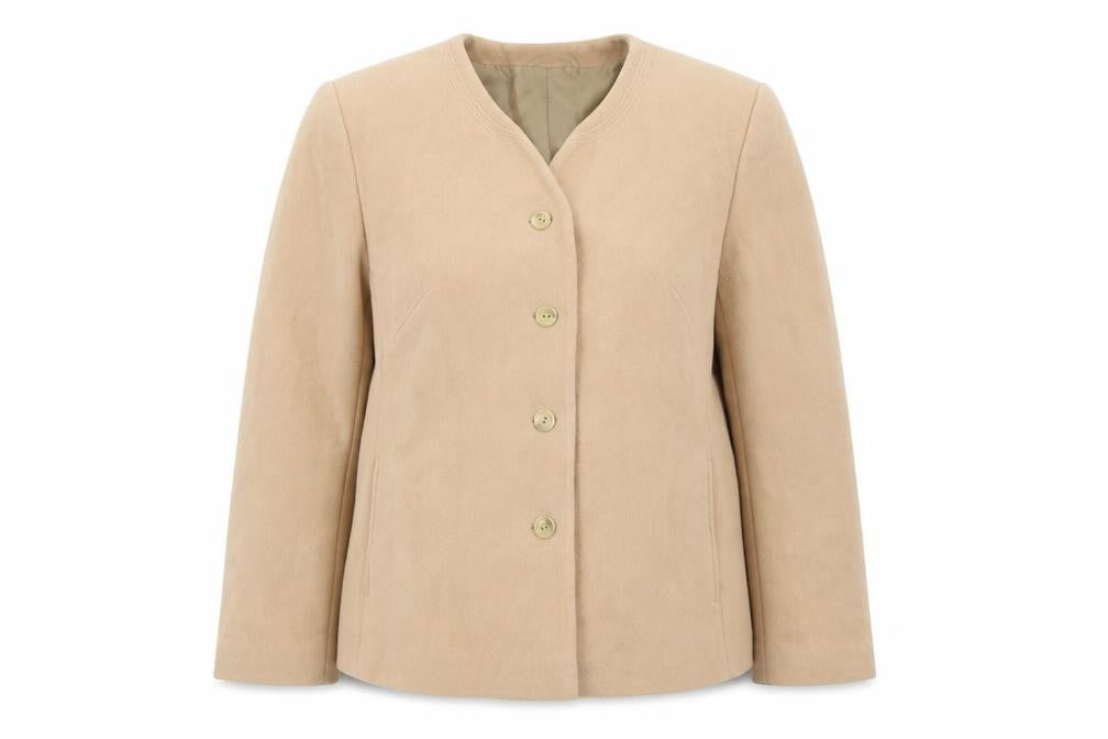 Womens UK Size 18 Gray Osbourn Beige Jacket