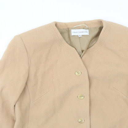 Womens UK Size 18 Gray Osbourn Beige Jacket