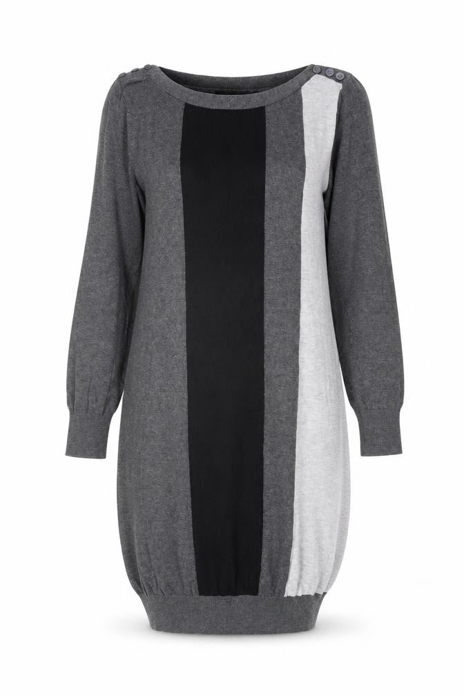 Womens UK Size 8 NEXT Grey Tunic Jumper