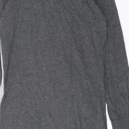 Womens UK Size 8 NEXT Grey Tunic Jumper