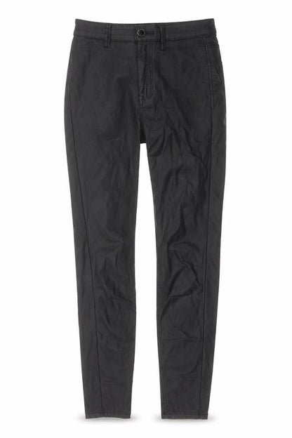 Womens UK Size 6 Stradivarius Regular Fit Jegging Black Trousers