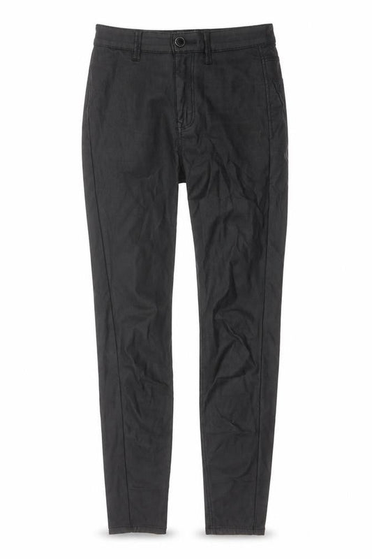 Womens UK Size 6 Stradivarius Regular Fit Jegging Black Trousers