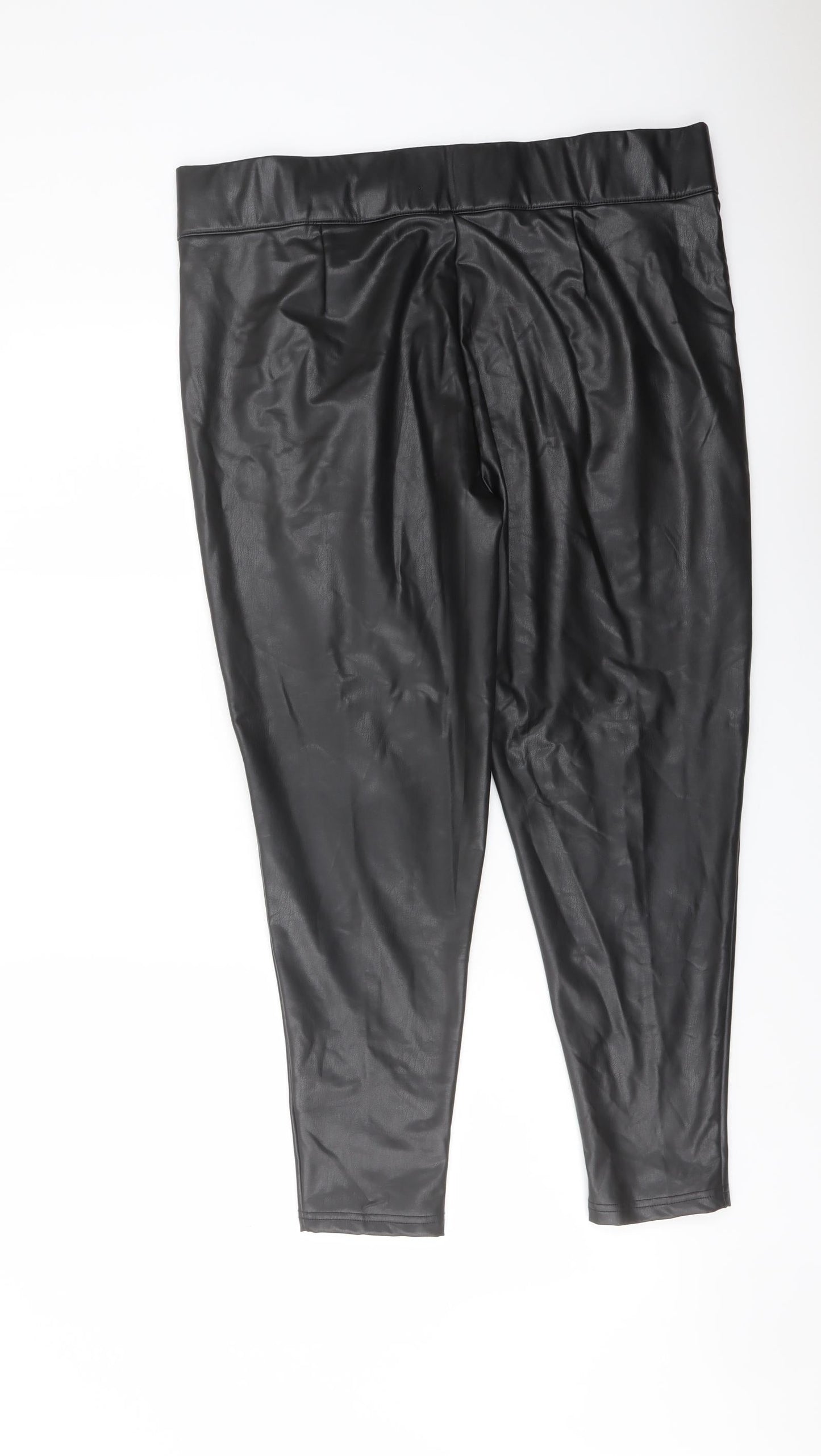 Womens UK Size 18 Marks and Spencer Regular Fit  Black Trousers