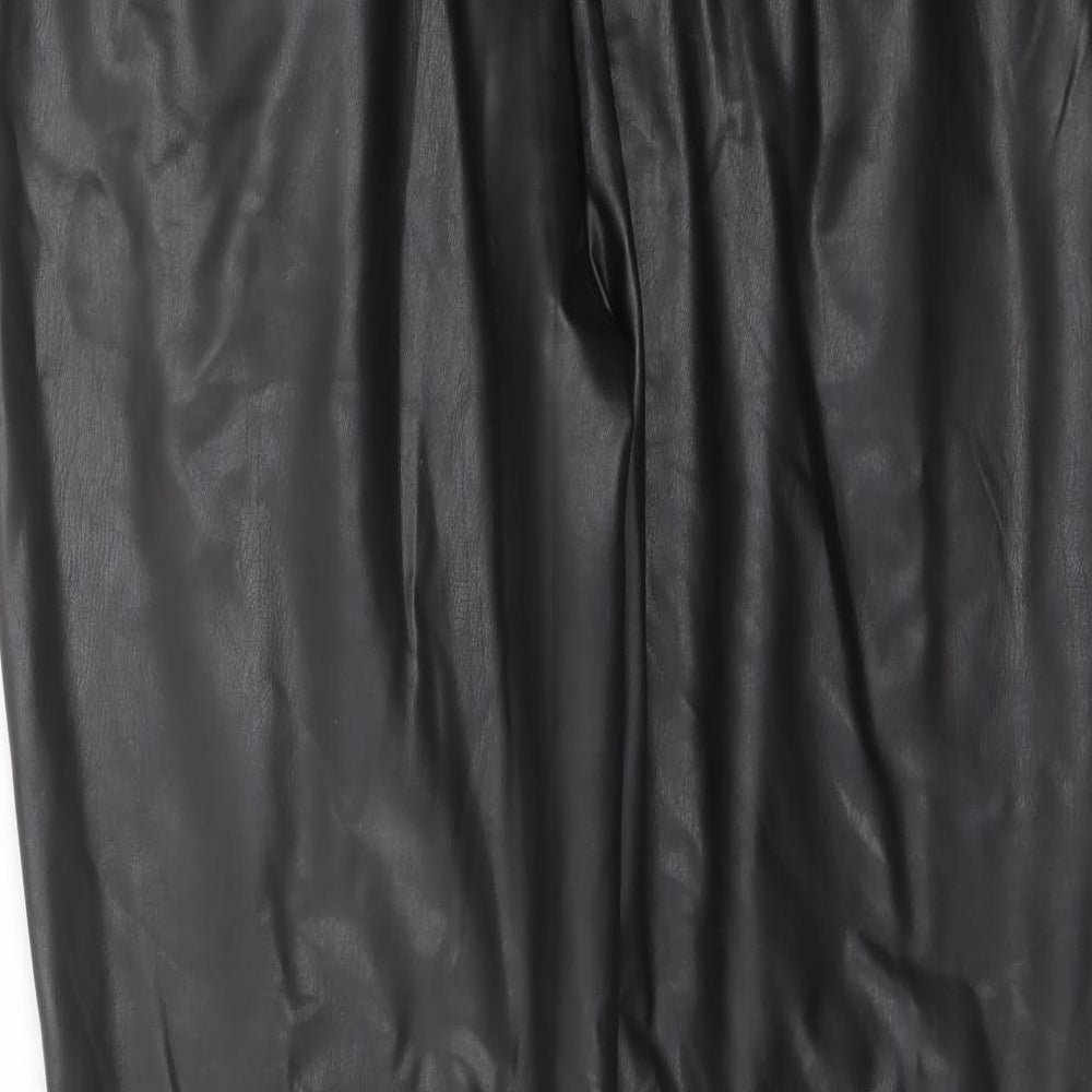 Womens UK Size 18 Marks and Spencer Regular Fit  Black Trousers