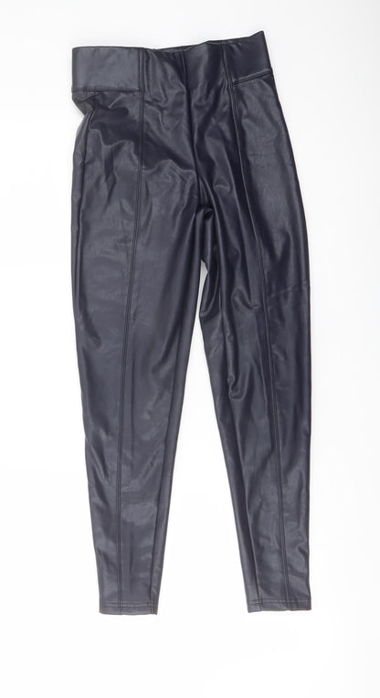 Womens UK Size 6 Marks and Spencer Regular Fit  Blue Trousers