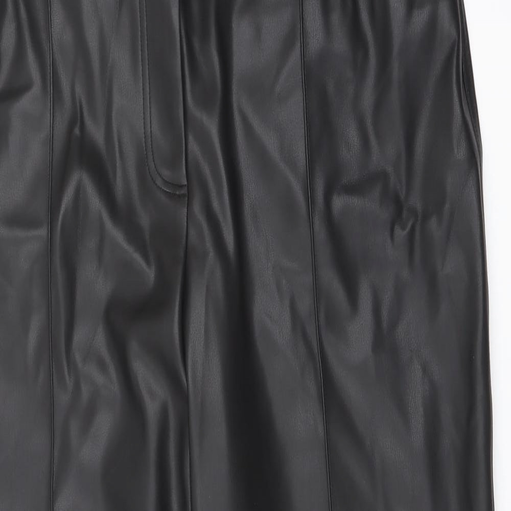 Womens UK Size 20 Marks and Spencer Regular Fit  Black Trousers