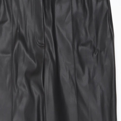 Womens UK Size 20 Marks and Spencer Regular Fit  Black Trousers