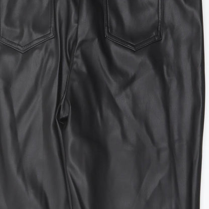 Womens UK Size 20 Marks and Spencer Regular Fit  Black Trousers