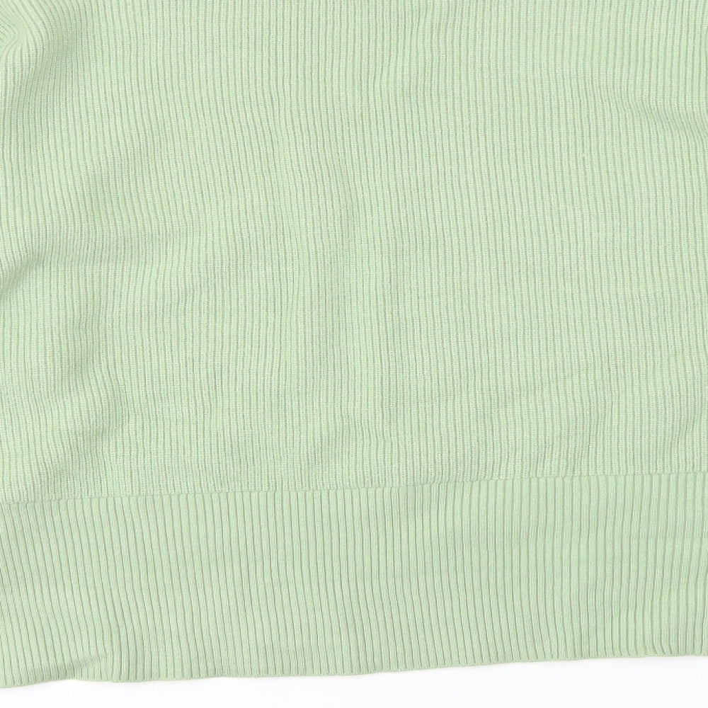 Womens UK Size XL Marks and Spencer Green Pullover Jumper