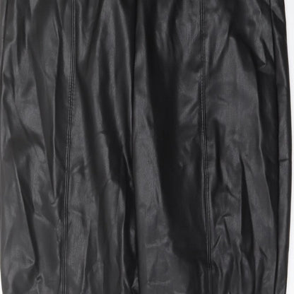 Womens UK Size 18 Marks and Spencer Regular Fit  Black Trousers