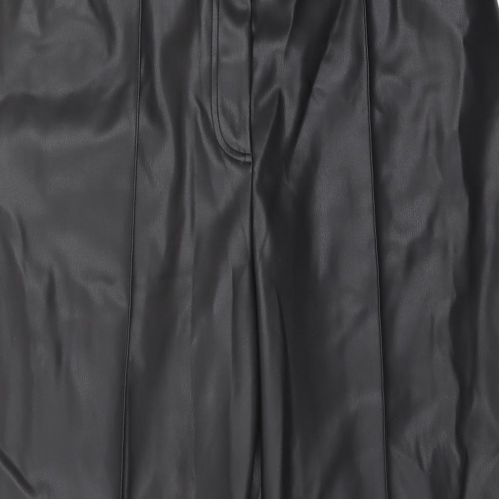 Womens UK Size 18 Marks and Spencer Regular Fit  Black Trousers
