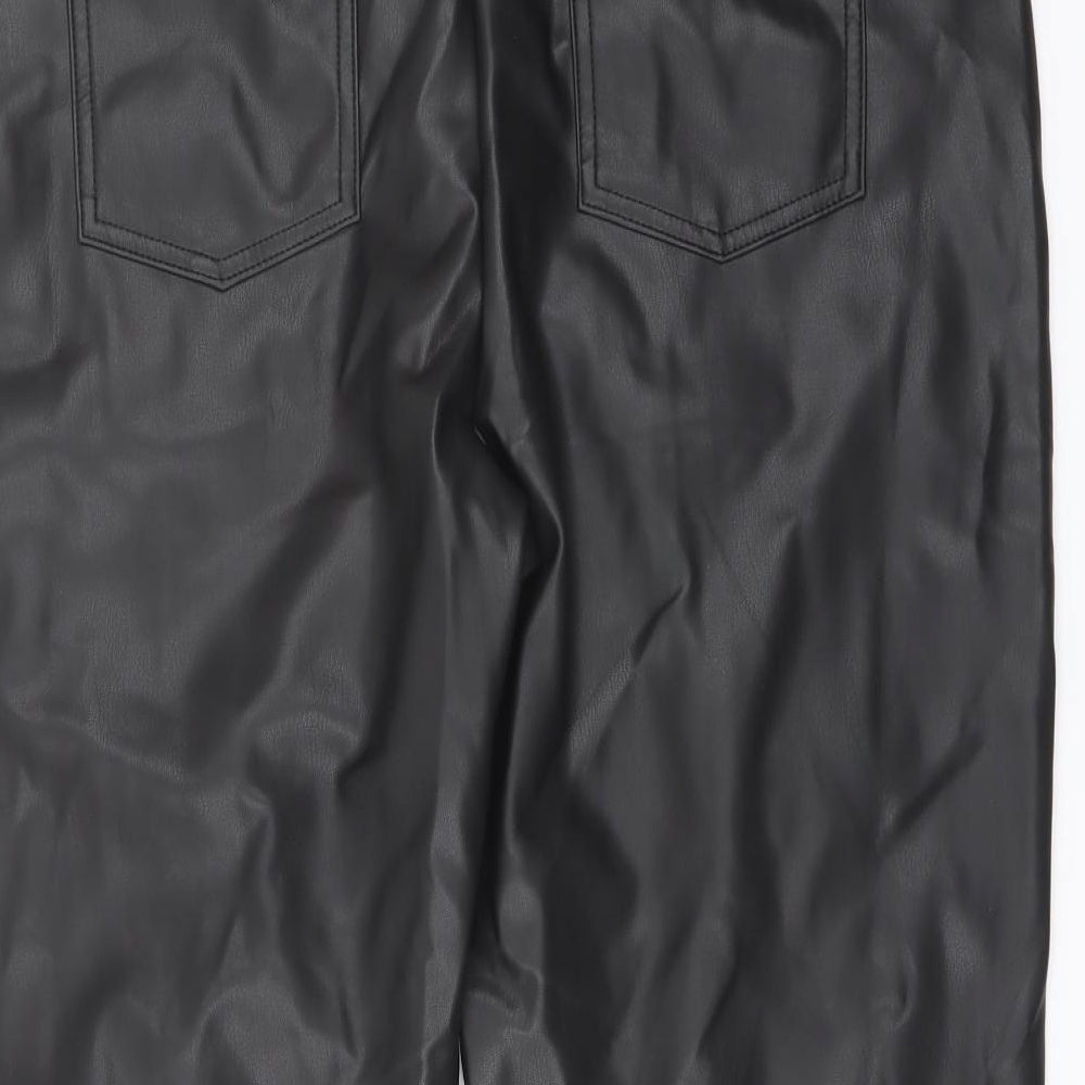 Womens UK Size 18 Marks and Spencer Regular Fit  Black Trousers
