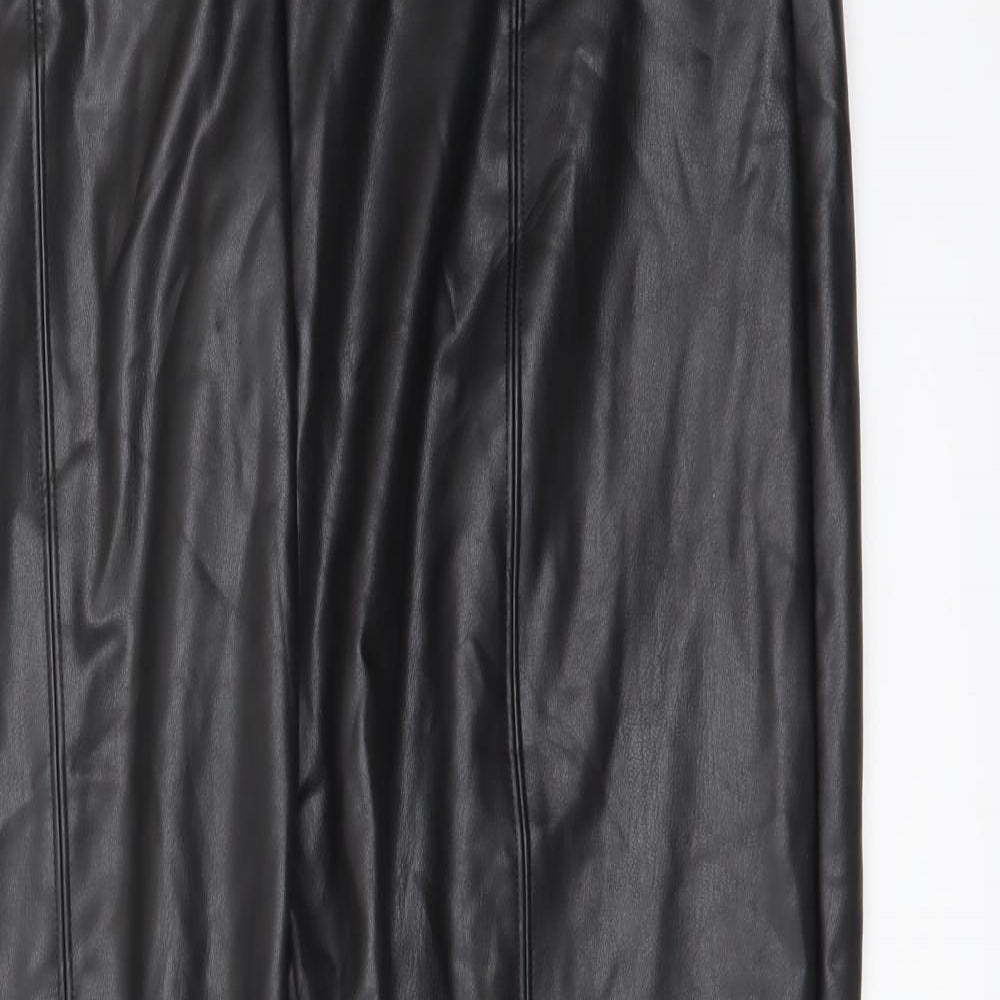 Womens UK Size 20 Marks and Spencer Regular Fit  Black Trousers