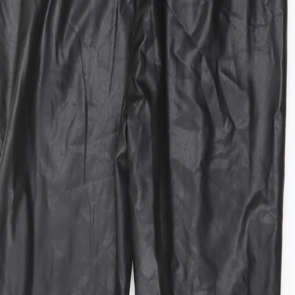 Womens UK Size 20 Marks and Spencer Regular Fit  Black Trousers