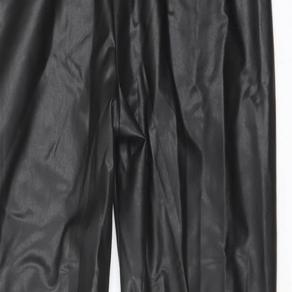 Womens UK Size 18 Marks and Spencer Regular Fit  Black Trousers