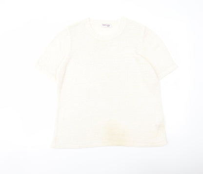 Womens UK Size L Bonmarché Ivory Pullover Jumper