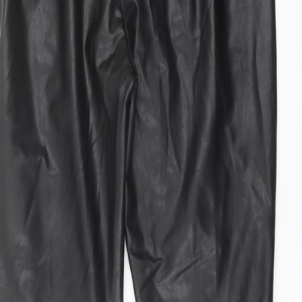 Womens UK Size 18 Marks and Spencer Regular Fit  Black Trousers