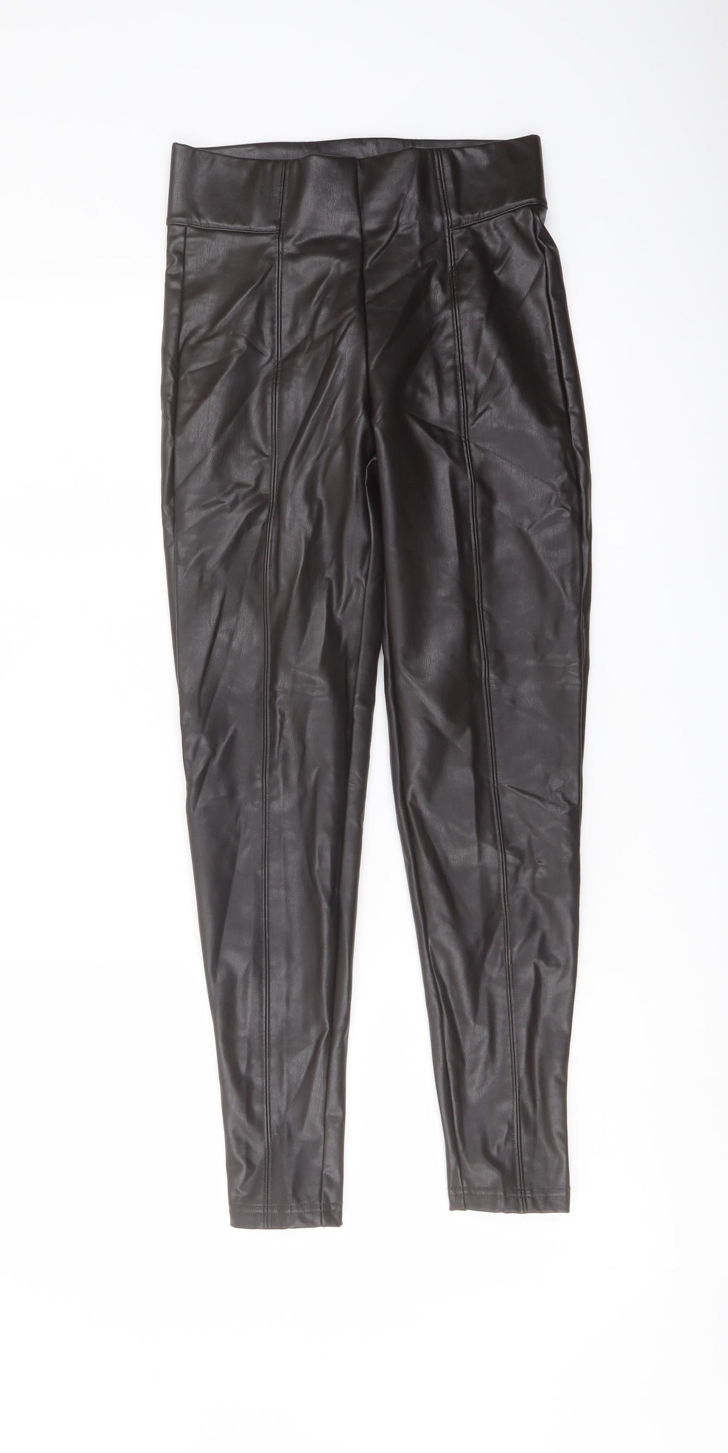 Womens UK Size 6 Marks and Spencer Regular Fit  Brown Trousers