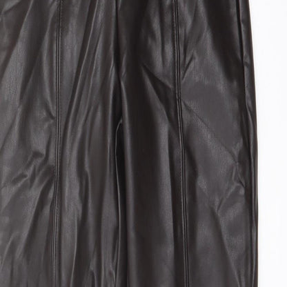 Womens UK Size 6 Marks and Spencer Regular Fit  Brown Trousers