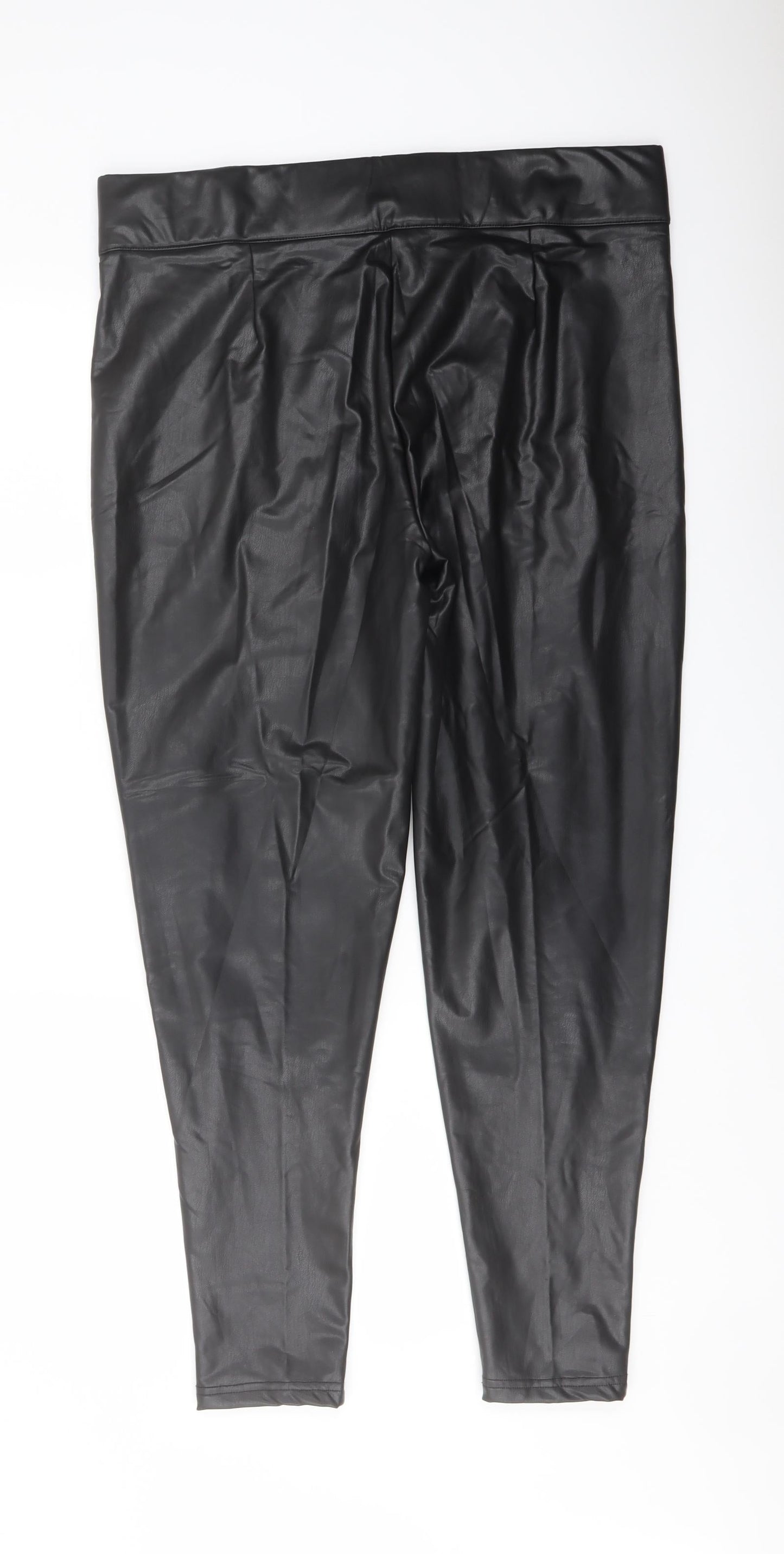 Womens UK Size 18 Marks and Spencer Regular Fit  Black Trousers