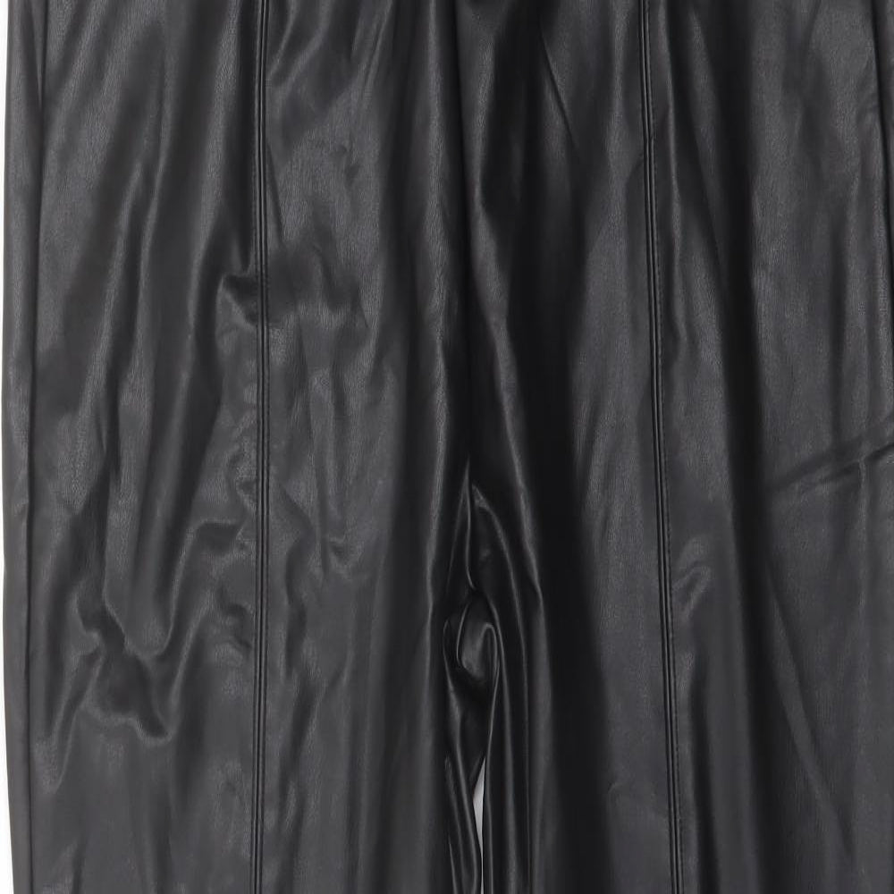 Womens UK Size 18 Marks and Spencer Regular Fit  Black Trousers