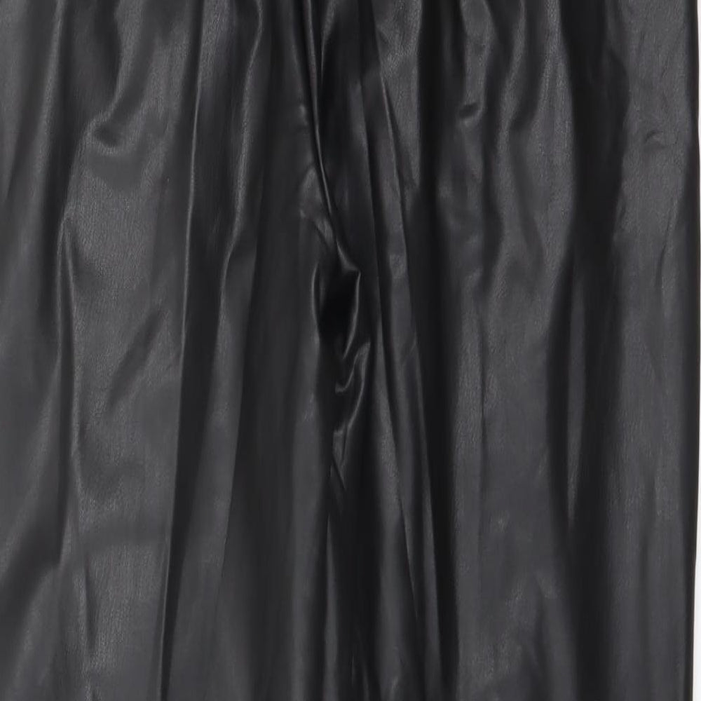 Womens UK Size 18 Marks and Spencer Regular Fit  Black Trousers