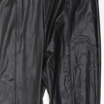 Womens UK Size 18 Marks and Spencer Regular Fit  Black Trousers