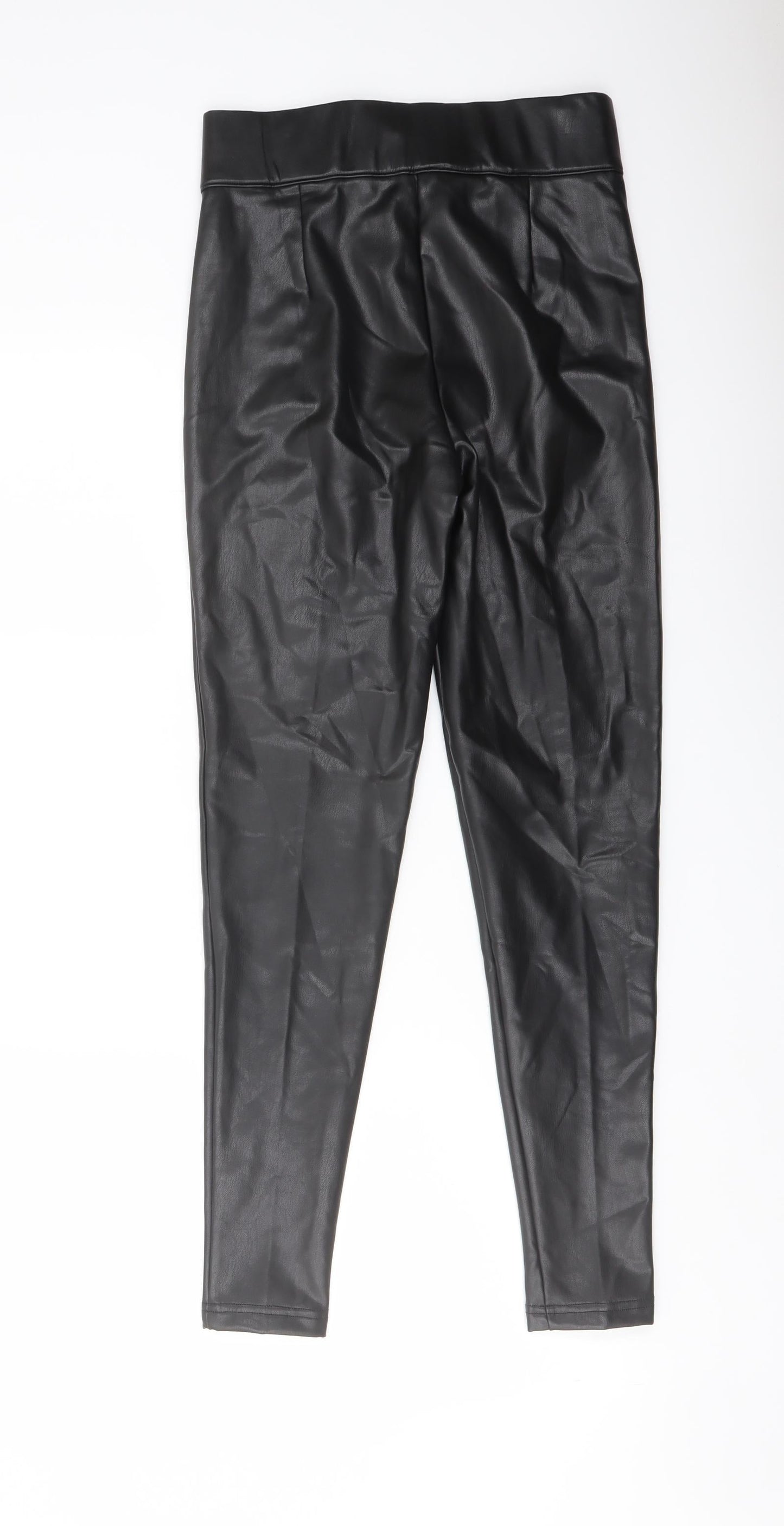 Womens UK Size 8 Marks and Spencer Regular Fit  Black Trousers